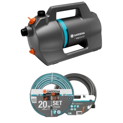 Gardena Gartenpumpe 4100 Silent Set 3,5 M Saugschlauch 20 M Gartenschlauch 3 Gardena Gartenpumpe 4100 Silent Set 3,5 M Saugschlauch 20 M Gartenschlauch