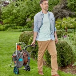 Gardena Schlauchwagen Aqua Roll L Easy Solo -Garten Tech Verkauf 79 3050 4078500032919.pt02