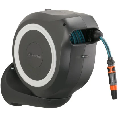 Gardena Wand-Schlauchbox RollUp M Weiß 20 M 3 Gardena Wand-Schlauchbox RollUp M Weiß 20 M