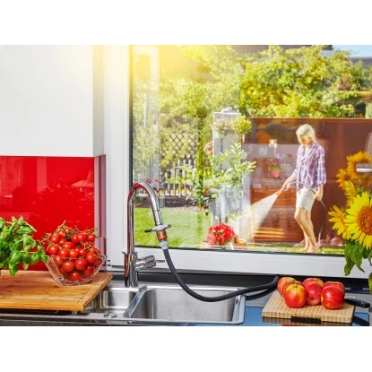 Gardena Textil-Schlauch Liano 10 M Mit Hahnverbinder Für Indoor-Wasserhähne 6 Gardena Textil-Schlauch Liano 10 M Mit Hahnverbinder Für Indoor-Wasserhähne – Bild 4