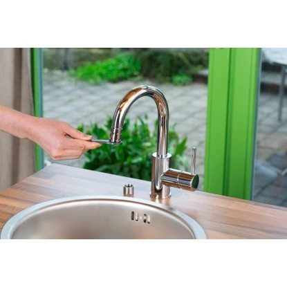 Gardena Textil-Schlauch Liano 10 M Mit Hahnverbinder Für Indoor-Wasserhähne 12 Gardena Textil-Schlauch Liano 10 M Mit Hahnverbinder Für Indoor-Wasserhähne – Bild 10