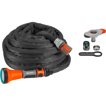 Gardena Textil-Schlauch Liano 10 M Mit Hahnverbinder Für Indoor-Wasserhähne 3 Gardena Textil-Schlauch Liano 10 M Mit Hahnverbinder Für Indoor-Wasserhähne