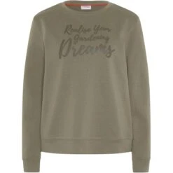 Gardena Damen-Sweatshirt S Dusty Olive