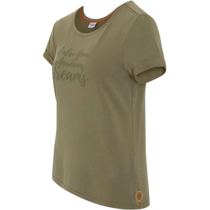Gardena Damen-T-Shirt 2XL Dusty Olive 5 Gardena Damen-T-Shirt 2XL Dusty Olive – Bild 3