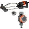 Gardena Viereckregner Aqua S Und Bewässerungsuhr Set -Garten Tech Verkauf uaSundBewsserungsuhrAktion